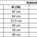 Sukienka rozkloszowana T188, wzór romby