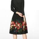 Sukienka RITA Midi Celia (czarna) 