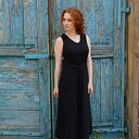 Luźna romantyczna sukienka bawełniana na ramiączkach Navaho Clothing