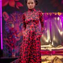 Sukienka z golfem - Agata Solar Tropic