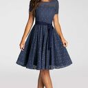 Sukienka FIORI Midi Colette Granat
