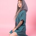 sukienka letnia, plażowa 100% Hemp tkanina konopna