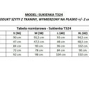 Prosta sukienka z dekoltem V i koronką, T324, khaki