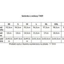 Sukienka z kontrafałdą na plecach z wiskozy, T409, grochy