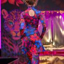 Marta Flower Power - sukienka mini z golfem