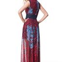 Sukienka Zuri - maxi etno boho-orient z włoskiego szyfonu