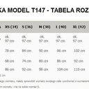 Sukienka midi z kominem, T147, zielona