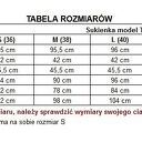 Sukienka T161 z falbanką u rękawów, czarna