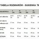 Komplet dwóch sukienek z koronką dla mamy i córki (żółty) - Tessita TM1/TD1