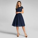 SUKIENKA MARIE MIDI COLETTE GRANAT