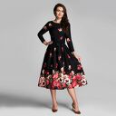Sukienka MARIE 3/4 Midi Izabella