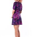 Kelly - kopertowa sukienka midi elegancka Milita Nikonorov