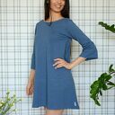 Sukienka hippi S/M L/XL jeansowa (eko)