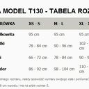 Sukienka mini z kieszeniami T130 borówka