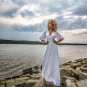 Magdalena maxi white