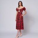 Sukienka w panterkę - Ola Solar Tropic