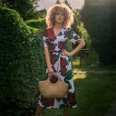 Rozalia - sukienka w róże