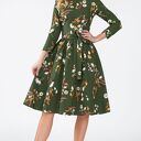 Sukienka MARIE 3/4 Midi Oliwia