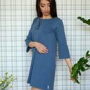 Sukienka hippi S/M L/XL jeansowa (eko)