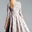 Sukienka STAR 3/4 Midi Shanon