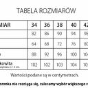 Sukienka AIDA 3/4 Midi Kamelia (podkład granatowy)
