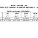 Elegancka sukienka z podwójną spódnicą, T320, czarna