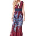 Sukienka Zuri - maxi etno boho-orient z włoskiego szyfonu