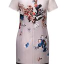 wzory sukienki białe sukienka 4