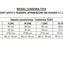 Elegancka sukienka mini ściągnięta w talii, T333, szmaragd