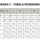 Sukienka C 3 z kontrastowym kominem i mankietami - RaWeaR