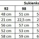 Komplet dwóch sukienek z koronką TM1/TD1 - zielony (mama i córka)