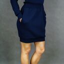 Sukienka dresowa Bombdress granatowa