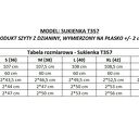 Sukienka midi z kapturem i kangurką T357