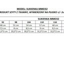 KOMPLET letnich sukienek z kontrafałdą na plecach, model 32A, wzór łowicki na czarnym tle