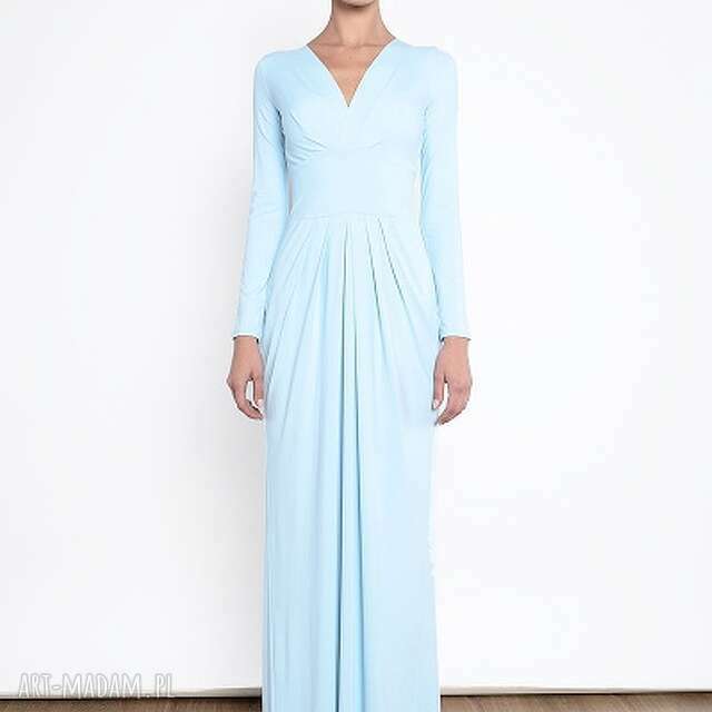 Suknia Pamela Maxi - Blue