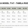 z kominem, T147, szara - bawelna sukienka