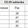 modna sukienka z falbanką przy dekolcie czarna 009