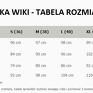 Wiki 2 Luźna, a jednocześnie elegancka sukienka z dzianiny. Poszerzana na biodrach. Koronka