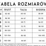 "Lady" to sukienka, która dzięki przemyślanym zabiegom konstrukcyjnym wysmukla sylwetkę i nadaje jej doskonałych proporcji. Kopertowa