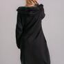 Sukienka z kominem Why Not oversize to model, który odsłoni twoją kobiecość i wdzięk. Bluzki