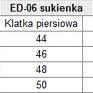 Dopasowana sukienka odcięta w pasie granatowa 006 koktajlowa modna