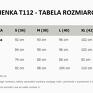 sportowa sukienka z przodem t112 kopertowy