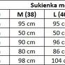 Sukienka z dekoltem na T224, jasnoszary czarny - dekolt plecach