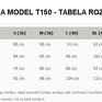 sukienka t150, ciemnoszara luźna dresowa