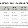 sukienki: 2w1 w komplecie, T142, biała - kołnierzyk bawelna