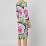 sukienka ołówkowa - botanical garden jersey