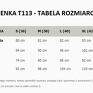 Sukienka T113 jasnoszary SIZE PLUS falbanka