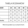 HELI - dekolt V, brak rękawów, zapięcie z boku (kryty zamek) dół (marszczenia), wiązany pasek. Sukienka rozkloszowana