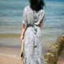 sukienka wiskoza maxi kimonowa w tureckie wzory merry turecki wzor