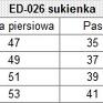 Ella Dora Sukienka z dłuższym tyłem Naomi czerwona 026 wesele falbaną